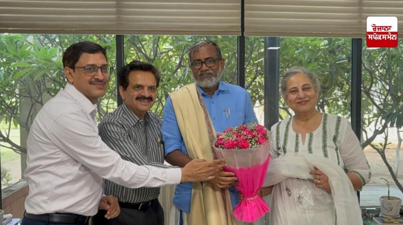  ਕੇਰਲਾ ਦੇ ਖੇਤੀਬਾੜੀ ਮੰਤਰੀ ਵਲੋਂ ਪੰਜਾਬ ਰਾਜ ਖੁਰਾਕ ਕਮਿਸ਼ਨ ਦੇ ਦਫ਼ਤਰ ਦਾ ਦੌਰਾ  