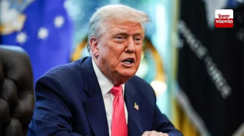 Donald Trump spoke after meeting with Putin in Alaska