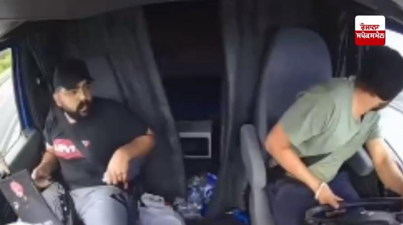 Accident in America due to negligence of Punjabi truck driver