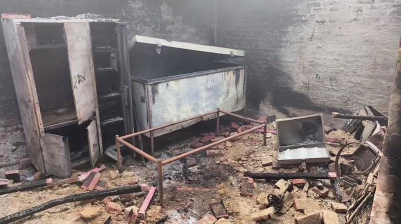 ਘਰ ’ਚ ਲੱਗੀ ਅੱਗ ਦੀ ਤਸਵੀਰ 