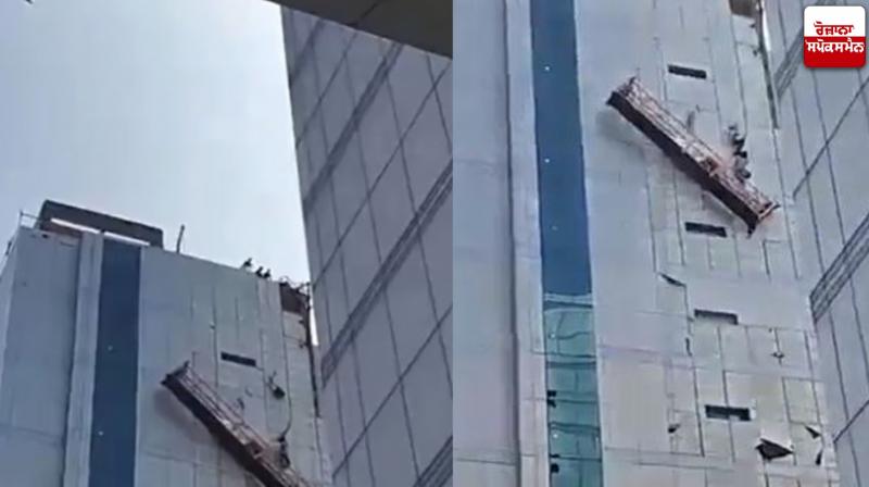 ਭੂਟਾਨੀ ਬਿਲਡਰ ਦੇ ਨਿਰਮਾਣ ਅਧੀਨ ਪ੍ਰੋਜੈਕਟ 'ਚ ਸਫਾਈ ਦੌਰਾਨ ਟੁੱਟੀ ਰੱਸੀ