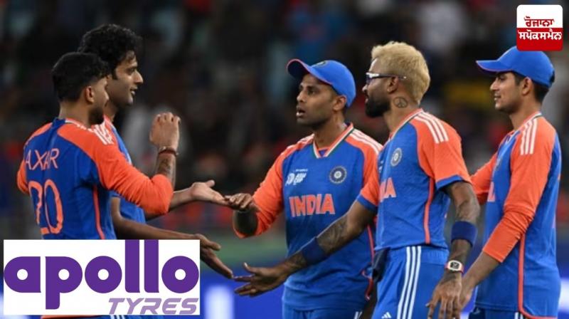 Apollo Tyres becomes new sponsor of Indian cricket team