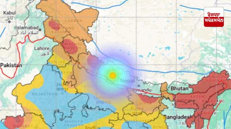 ਨੇਪਾਲ ’ਚ 5.0 ਦੀ ਤੀਬਰਤਾ ਨਾਲ ਆਇਆ ਭੂਚਾਲ