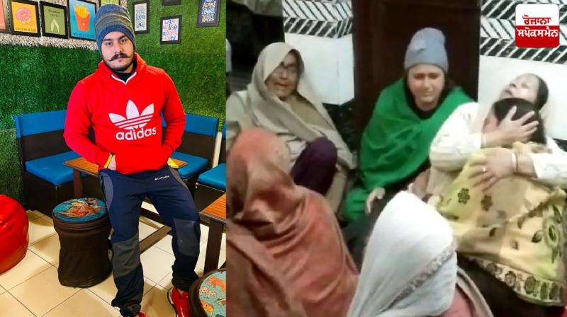 Murder of a young man with a sharp weapon