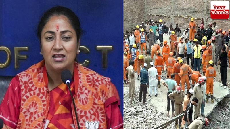 CM Rekha Gupta expresses grief over building collapse