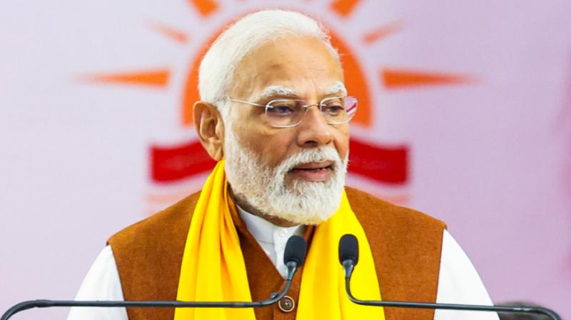 PM Modi writes to people ahead of Lok Sabha polls