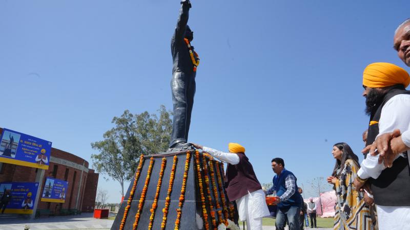CM renews his pledge to further make concerted efforts to cherish dreams of Shaheed Bhagat Singh 