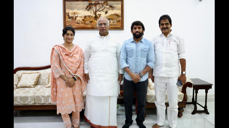 Vinesh Phogat -Bajrang Punia