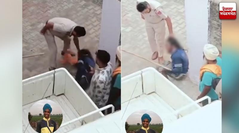  ਵਾਇਰਲ ਵੀਡੀਓ ’ਚ 'ਮੁੱਖ ਮੰਤਰੀ' ਦੀ ਪੁਲਿਸ ਵਾਲੇ ਕੁੱਟ ਮਾਰ ਕਰਦੇ ਹੋਏ  