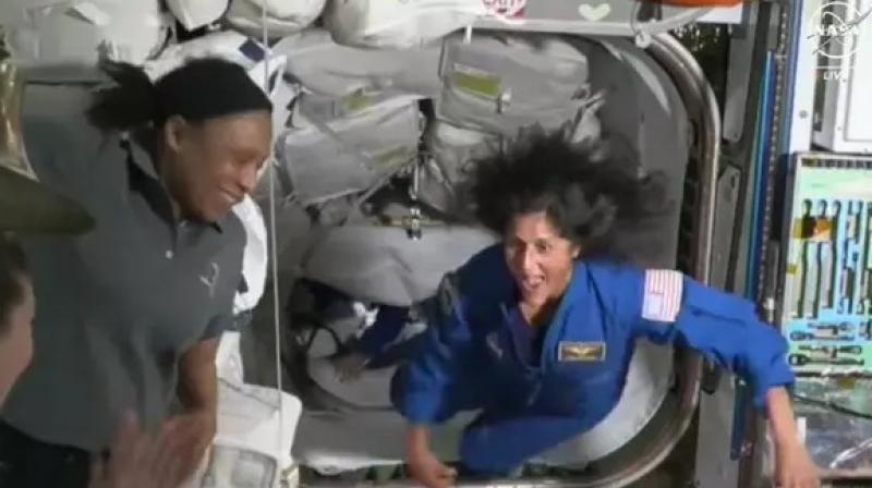 Sunita Williams danced by reaching space