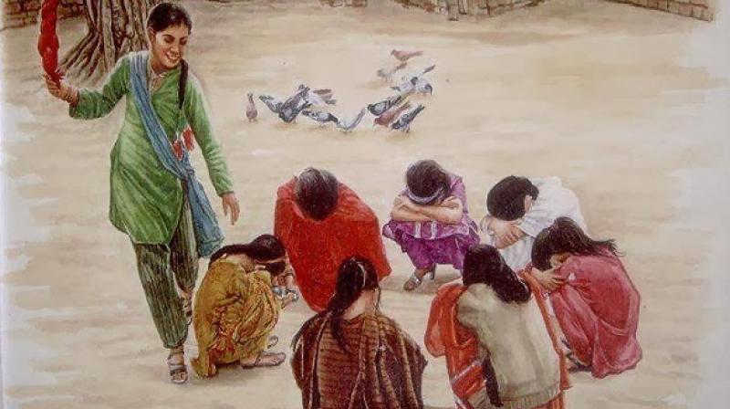 Old Punjabi Game Kotla Shapaki 