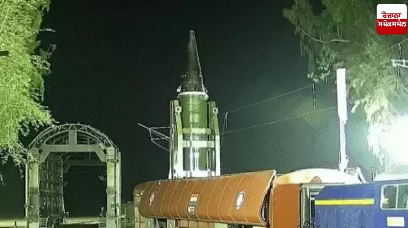 India test-fires Agni-Prime missile from train for the first time