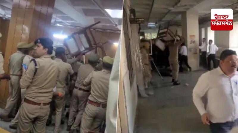 Clash Between Judge and Lawyers in Ghaziabad Court