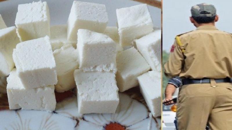 Police raid at paneer factory
