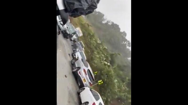 Big accident in Colombia Landslide news in punjabi 