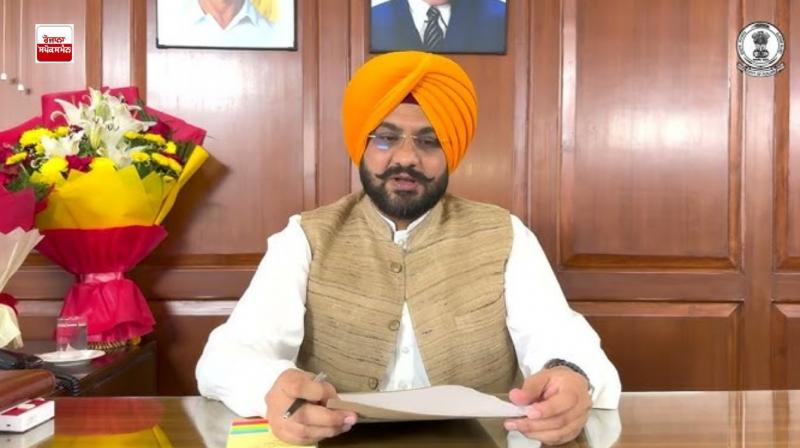 ਮੰਤਰੀ ਤਰੁਨਪ੍ਰੀਤ ਸਿੰਘ ਸੌਂਦ 