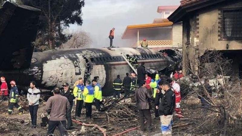 Cargo Plane Crashes in Iran 