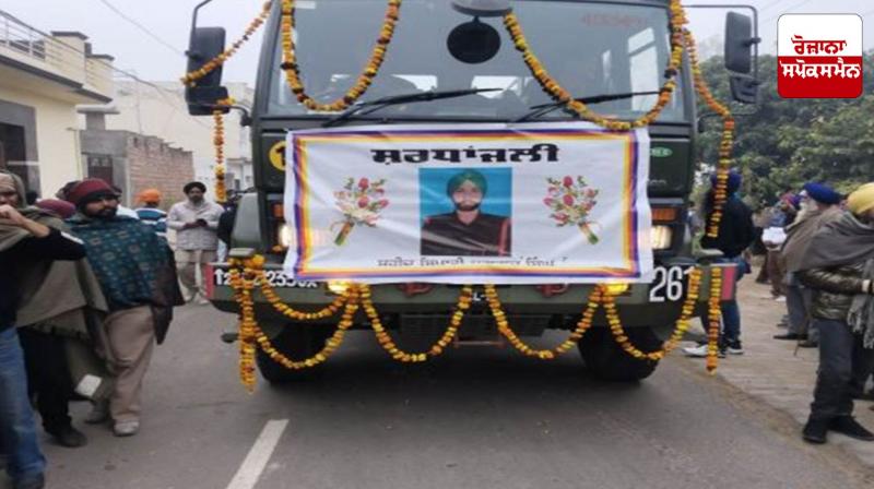 Soldier from Jabowal village dies in line of duty, army contingent bids farewell with salute