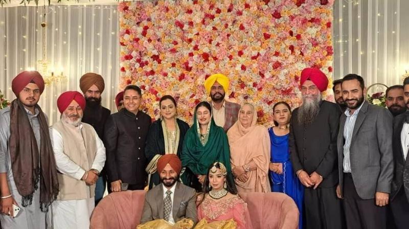 Bagha Purana MLA Amritpal Singh is married