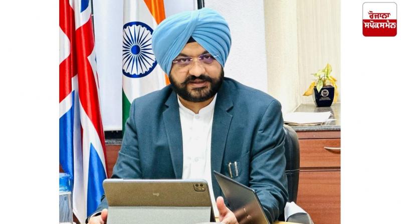 ਪੰਜਾਬ ਦੇ ਉਦਯੋਗ ਤੇ ਵਣਜ ਅਤੇ ਪੂੰਜੀ ਨਿਵੇਸ਼ ਪ੍ਰੋਤਸਾਹਨ ਮੰਤਰੀ ਤਰੁਨਪ੍ਰੀਤ ਸਿੰਘ ਸੌਂਦ 