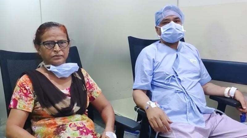 Sister gave her kidney to his brother Haryana News