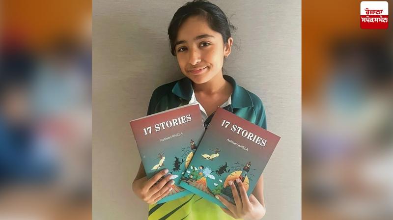 12-year-old Punjabi writer Ashleen Khela wins state award in Australia News in Punjabi