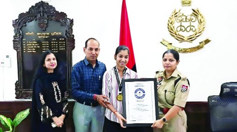 Record Girl Apeksha News in punjabi 