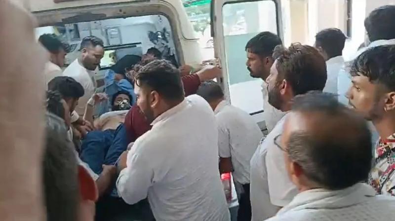 Attack on convoy of Congress candidate Pradeep Chaudhary  Haryana election 2024 