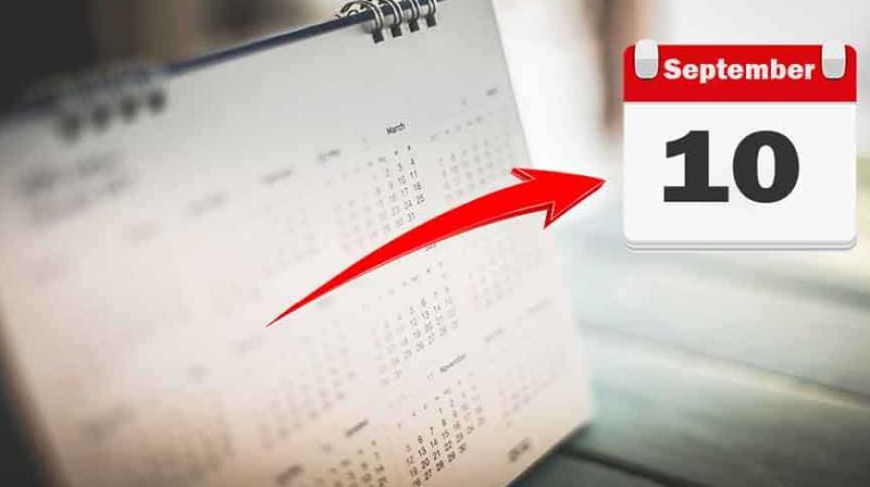 What happened on 10 september in history