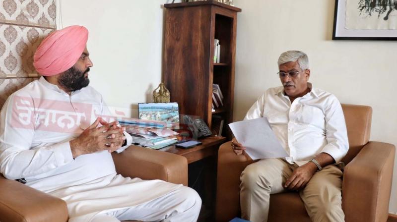 Gurjeet aujla meets Gajendra Singh Shekhawat