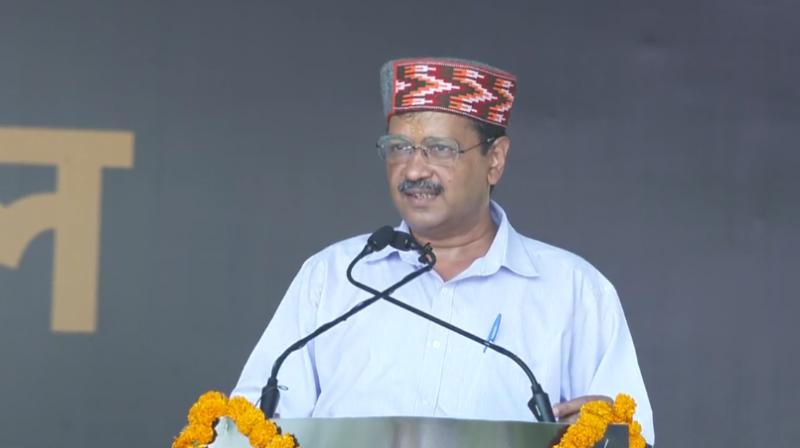 Arvind Kejriwal Himachal Pradesh Rally