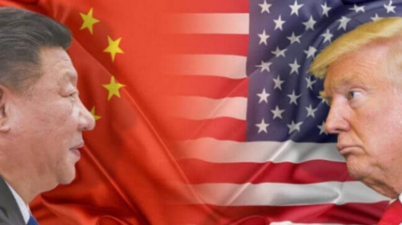 Donald Trump and Xi Jinping 