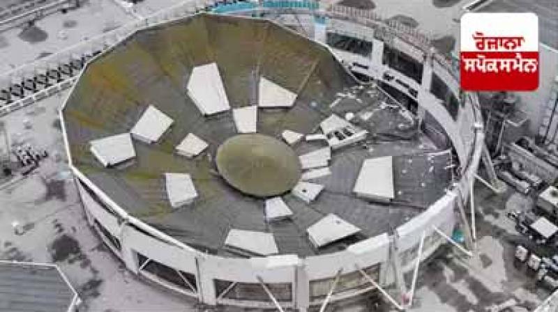 Shopping mall roof collapses, 6 dead, 78 injured