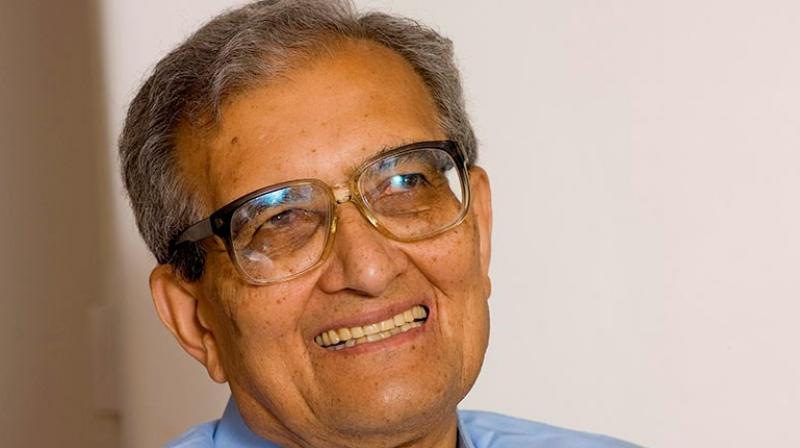 ਨੋਬਲ ਪੁਰਸਕਾਰ ਜੇਤੂ ਅਰਥ ਸ਼ਾਸਤਰੀ ਅਮਰਤਿਆ ਸੇਨ।