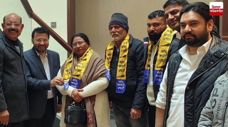 ਜਲੰਧਰ ਦੇ ਕੈਂਟ ਤੋਂ ਭਾਜਪਾ ਕੌਂਸਲਰ ਹਲਕਾ 'ਆਪ' ’ਚ ਹੋਏ ਸ਼ਾਮਲ