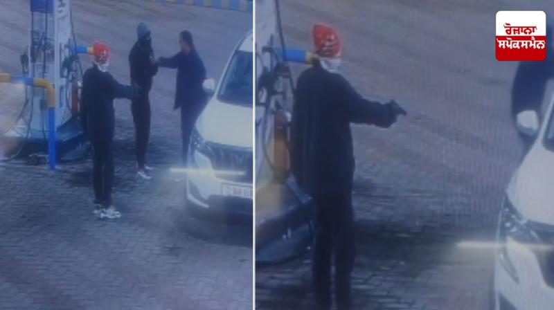 Attempted car robbery at gunpoint in Derabassi