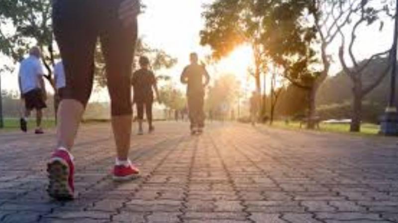 If you want to get rid of stress, walk for 20 minutes every day