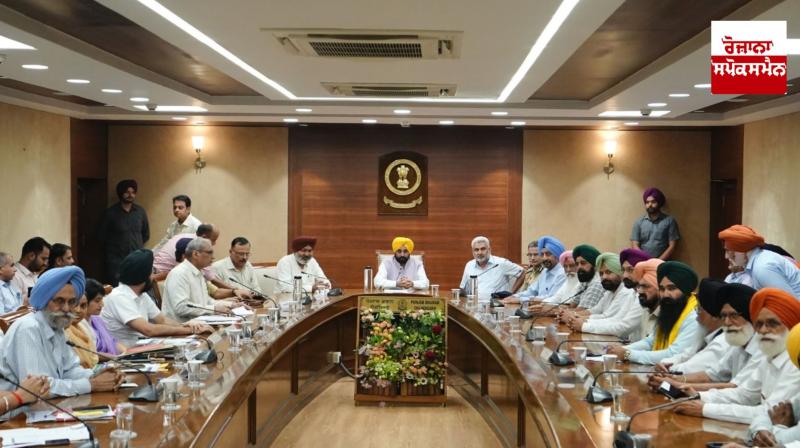 Farmers ended the sit-in after CM Mann's assurance, 