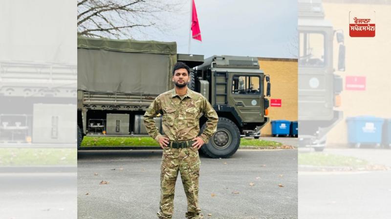 The farmer's son joined the British army