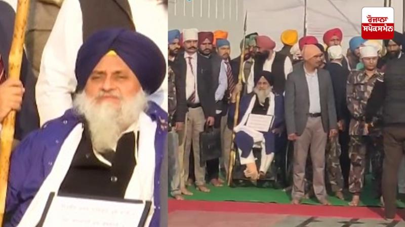 Sukhbir Singh serving sentence at Takhat Sri Damdama Sahib