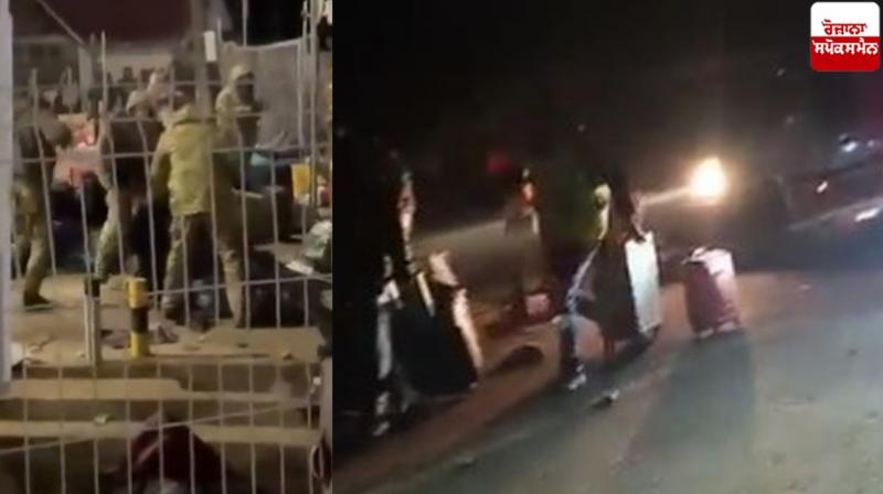 Russia-Ukraine War: Indian students being beaten, being lathicharged