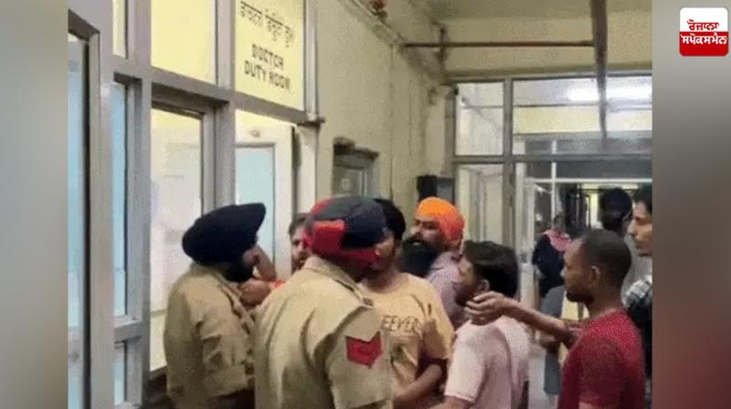 Attempted attack on female doctor in Ludhiana government hospital