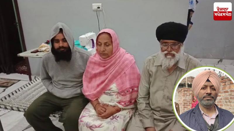 Former MLA Sukhwinder Singh Danny spoke to the family of young man Jatinder Singh deported from America