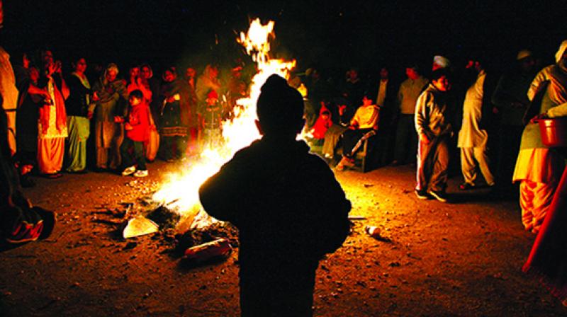 Lohri is a common festival of happiness