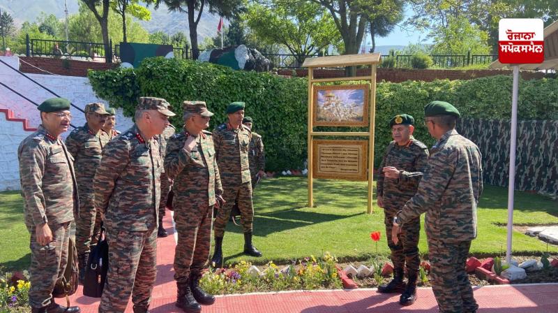 ਫ਼ੌਜ ਮੁਖੀ ਜਨਰਲ ਉਪੇਂਦਰ ਦਿਵੇਦੀ ਪਹੁੰਚੇ ਸ੍ਰੀਨਗਰ