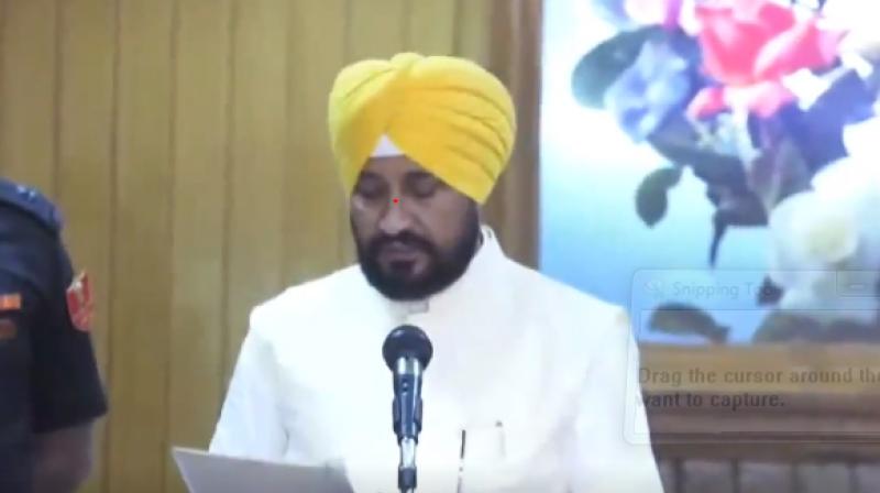 Charanjit Singh sworn in as 27th Chief Minister of Punjab