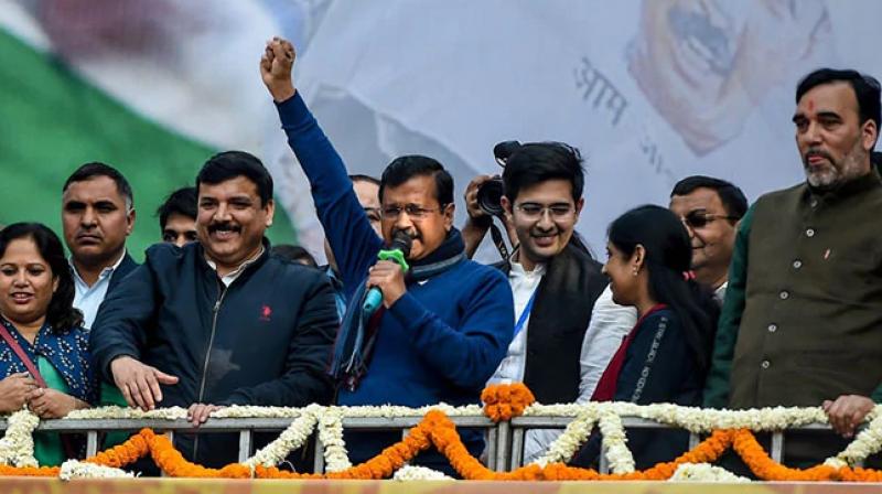 Pm modi delhi bjp mps could not make it to the swearing in of arvind kejriwal