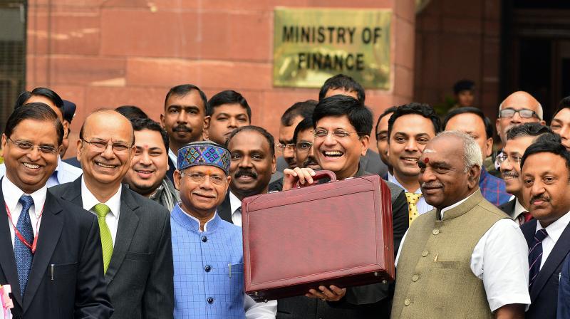 Piyush Goyal With Team