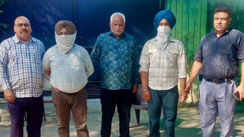 VB ARRESTS PATWARI, HIS ACCOMPLICE FOR TAKING RS 3,500 BRIBE  Ludhiana news