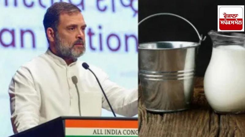 Milk bucket falls from hand after listening to Rahul Gandhi's speech, man reaches court